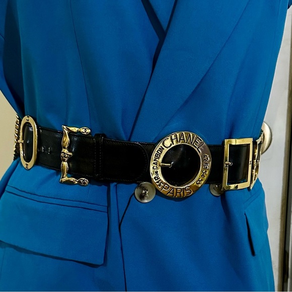 Iconic Vintage CC Rue Cambon Belt – 1980s Lagerfeld Era Belt main image 6